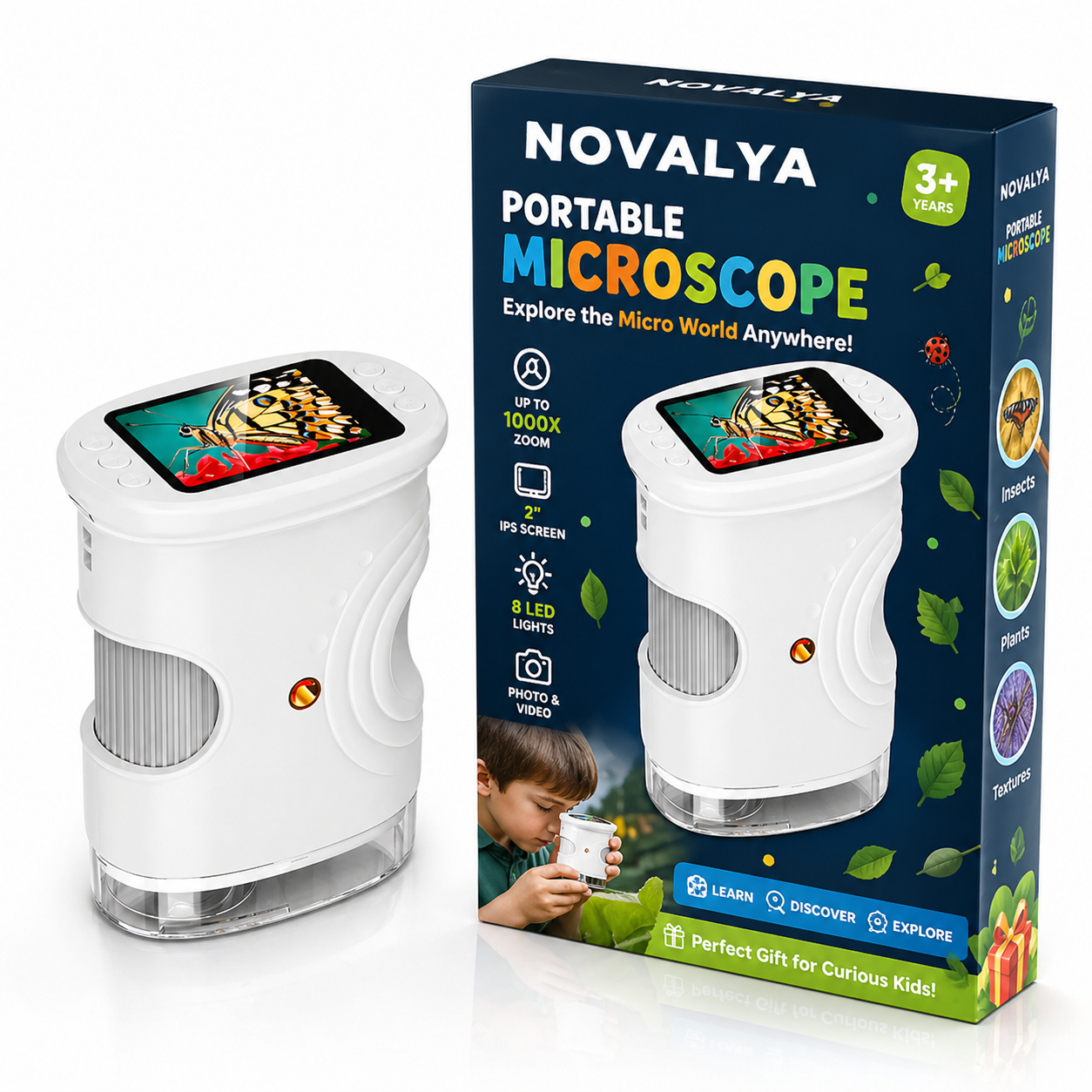 The Novalya KidScope 1000X